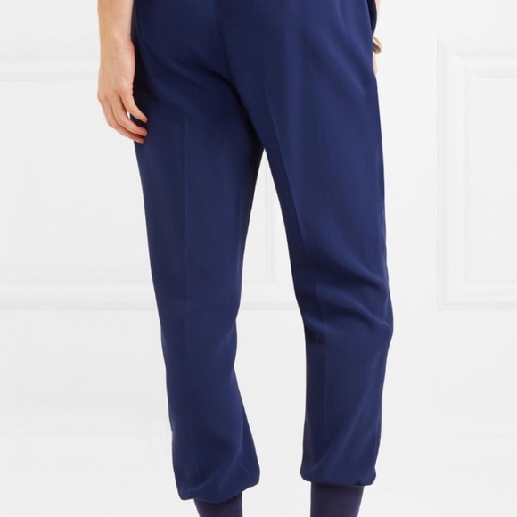 STELLA MCCARTNEY Julia elasticated-cuff cady trousers - Picture 4 of 4